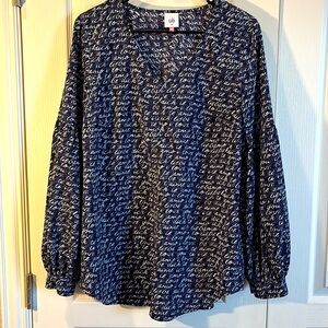 CAbi Te Amo Love Blouse style #5336